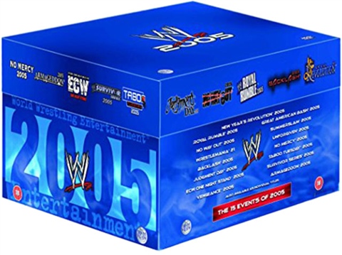 WWE - PPV Collection 2005 (18) 17 Disc - CeX (UK): - Buy, Sell, Donate